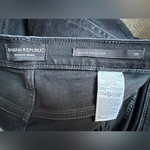 Banana Republic Women's Dark Gray Flare Jeans